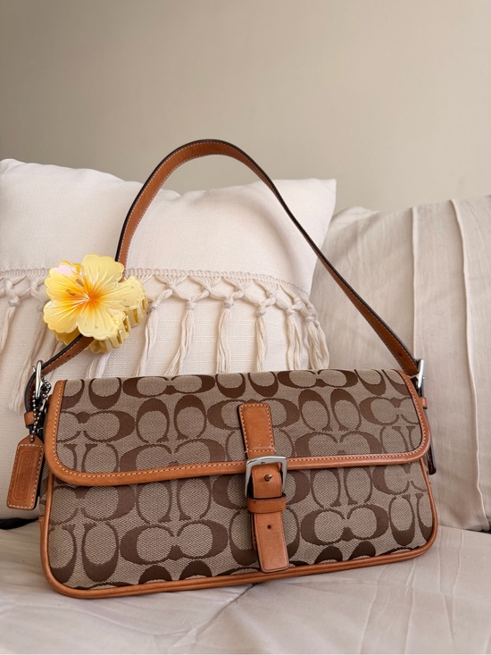 Coach Handbags - Coach Signature East West Shoulder Bag 🌼✨